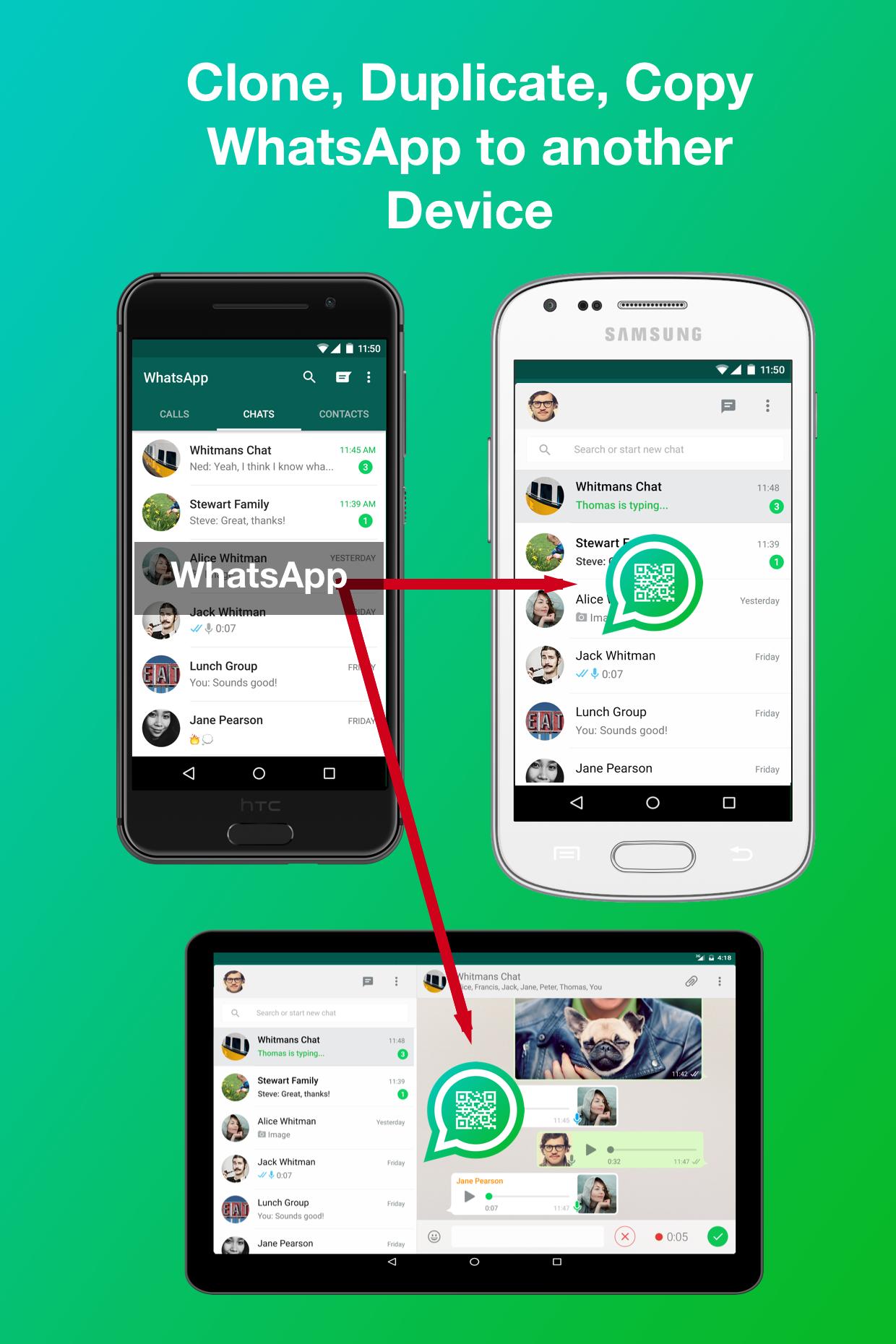 whatsapp web app clone